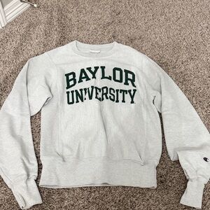 Champion Gray Baylor University Sweatshirt